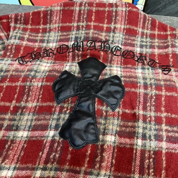 Chrome Hearts Guppy embroidered checkered shirt - Picture 6 of 7